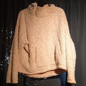 PINK Victoria secret sherpa hoodie